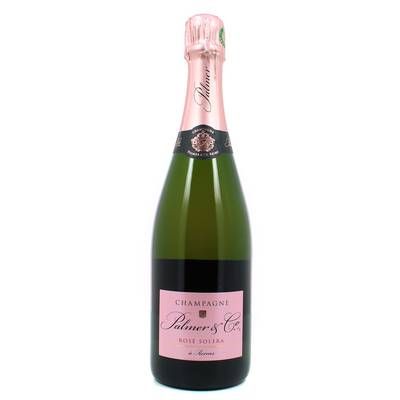 Palmer & Co Champane Brut rosé cuvée Solera, 75cl
