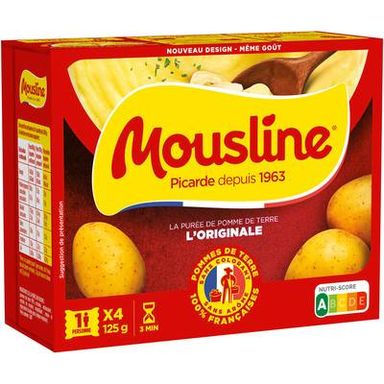 Mousline Purée Nature, 125g