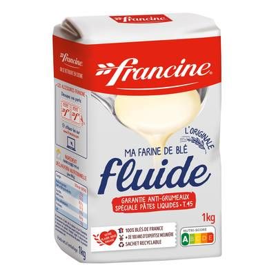 Francine Farine de Blé Fluide Type 45, 1kg