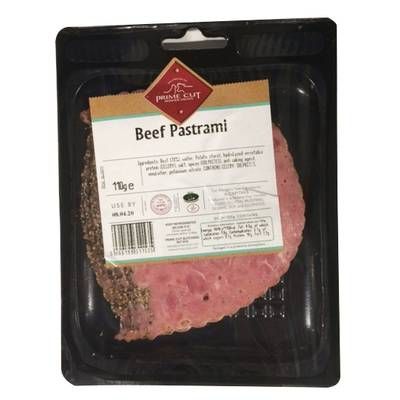 Prime Cut Pastrami de Boeuf, 110g