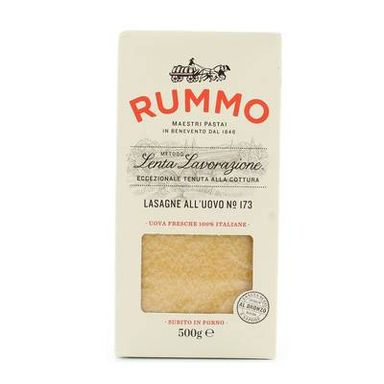 Rummo Pâtes Lasagne aux oeufs N°178 Premium, 500g