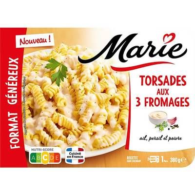 Marie Torsades aux 3 Fromages, Ail, Persil et Poivre, 380g