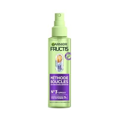 Fructis Soin Spray Méthode Boucles 48h Hydratation et Définition N°3, 150ml