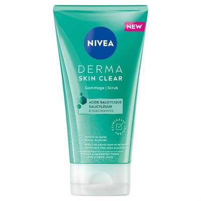 Nivea Gommage visage Derma Skin Clear, 150ml