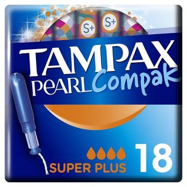 Tampax Tampon super + avec applicateur, 18 pièces