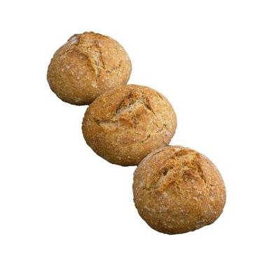 Pains et Tradition Petits pains complets Bio précuits, 8x40g