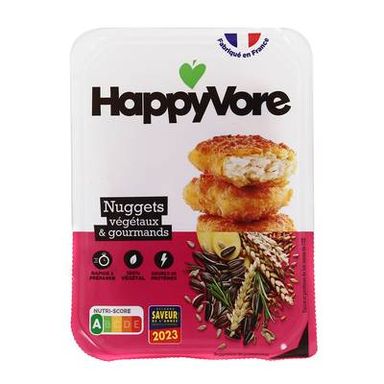HappyVore Nuggets Végétal, 210g