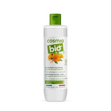 COSMIA BIO Eau micellaire hydratante au calendula bio, 250ml