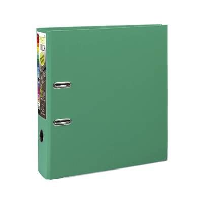 Exacompta Classeur levier pré vert pour feuilles 24,2 x 29,7 cm, Dos  80 mm
