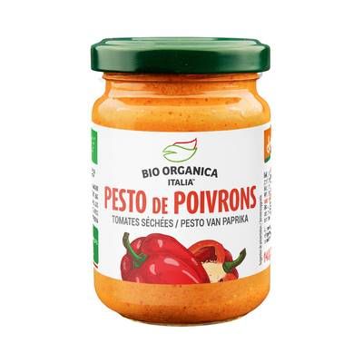 Bio Organica Italia Pesto de poivrons bio, 140g