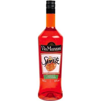 Via Manzoni Apéritif base pour spritz 15°, 1L