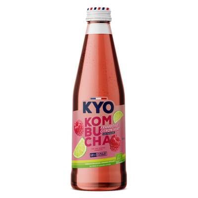 Kyo Kombucha Bio Framboise Citron Vert, 50cl