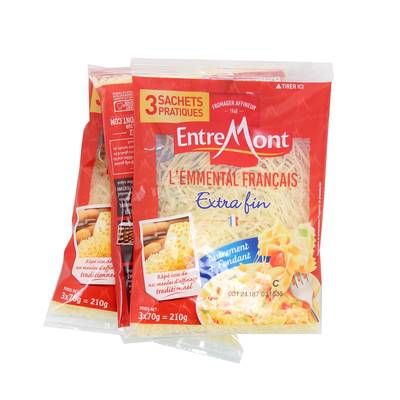 Entremont Emmental Français Râpé, 3x70g