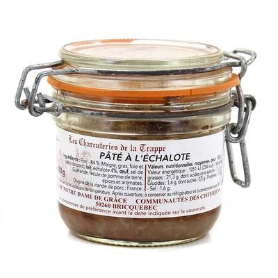 Les Charcuteries De La Trappe Pâté à l'échalote, 180 g