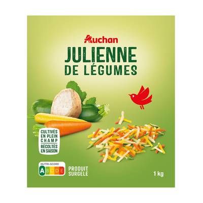 Auchan Julienne de légumes, 1kg