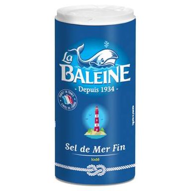 La Baleine Sel de Mer Fin Iodé, 550g
