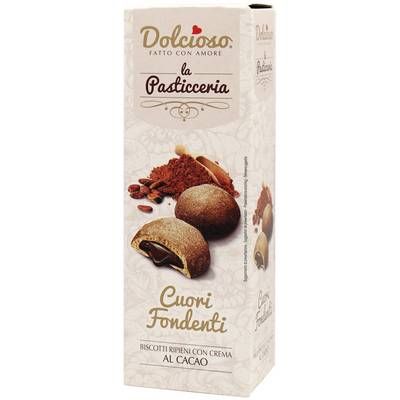 Dolcioso Biscuit fondenti cacao - Coeur fondant de cacao, 150g