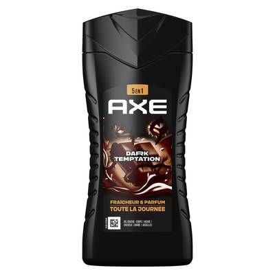 Axe Gel douche Fraîcheur Parfum Chocolat Tonka Dark Temptation, 250ml