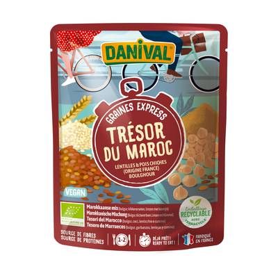 Danival Trésor du Maroc, Les graines express bio, 250g
