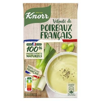 Knorr Soupe Velouté de Poireaux Français, 1L