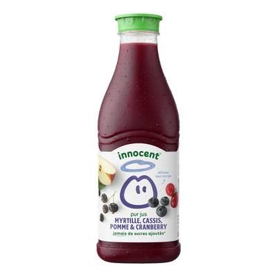 innocent Jus de Myrtille, Cassis, Pomme & Cranberry, 90cl