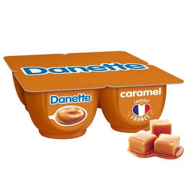 Danette Crème Dessert au Caramel, 4x125g