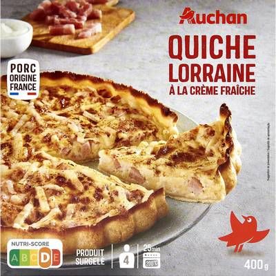 Auchan Quiche Lorraine, 400g
