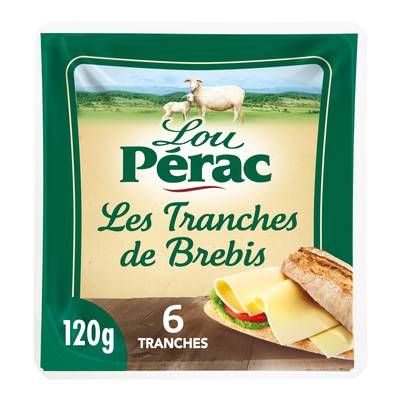 Lou Pérac Fromage de brebis, 120g, 6 tranches