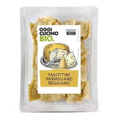 Oggi Cucino Raviolis Fagottini Parmesan Bio, 250g