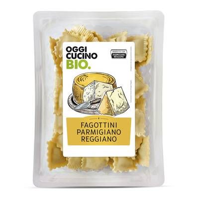 Oggi Cucino Raviolis Fagottini Parmesan Bio, 250g