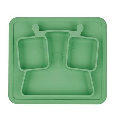 Badabulle Assiette à compartiments antidérapante