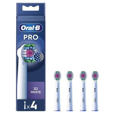 Oral B Brossettes 3D White, 4 brossettes
