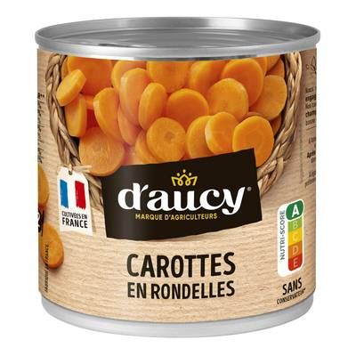 D'aucy Carottes rondes, 220g