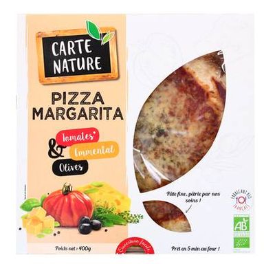 Carte Nature Pizza Marguerita Bio, 350g