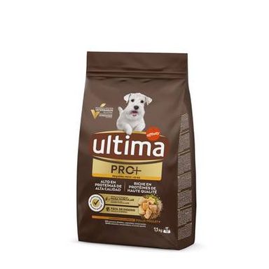 Affinity - Ultima Pro Plus Croquettes Poulet Riche en Protéines de haute qualité pour petit chien adulte, 1,1kg