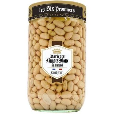 Les Six Provinces Haricots Lingot Blancs au Naturel, 465g