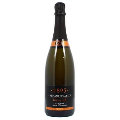 Domaine De Colmar Crémant d'Alsace AOP cépage Riesling, 75cl
