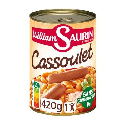William Saurin Cassoulet mitonné, 420g