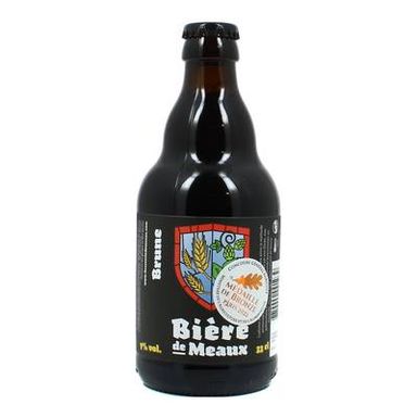 Brasserie de Meaux Bière Brune 9°, 33cl