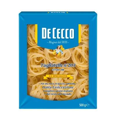 De Cecco Pâtes Tagliatelle N°203 Premium, 500g