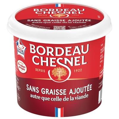 Bordeau Chesnel Rillettes Pur Porc Sans Graisse Ajoutée, 220g