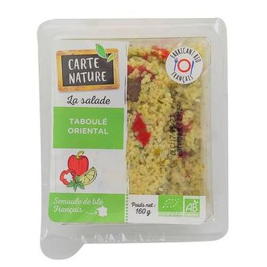 Carte Nature Taboulé Oriental Nature, Bio, 160g