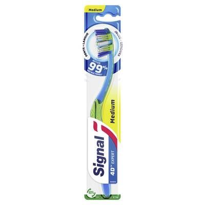 Signal Brosse à dents médium expert, 1 brosse à dents