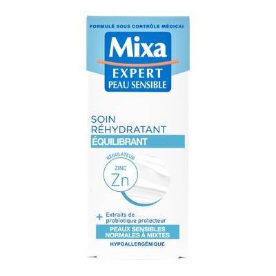Mixa Soin Réhydratant Equilibrant, 50ml