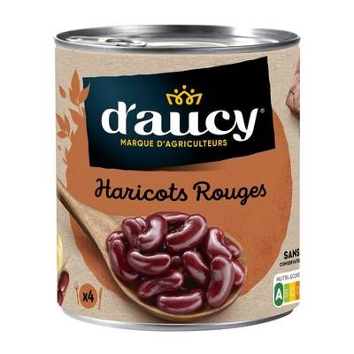 D'aucy Haricots Rouges, 500g