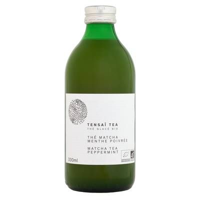 Tensaï Tea Thé glacé matcha menthe poivrée BIO, 33cl