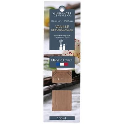 Ambiances Devineau Bouquet Vanille de Madagascar + recharge, 100ml