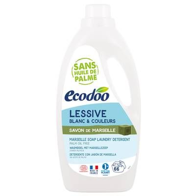 Ecodoo Lessive au savon de Marseille écologique, 2L