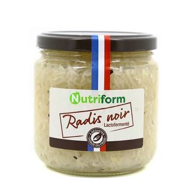 Nutriform Radis Noir Lacto-fermenté bio, 275g