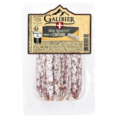 Galibier Mini Saucissons au Chèvre, 120g